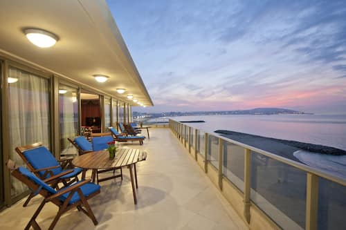 Royal Suite Panoramic Sea View | Terrasse/Patio
