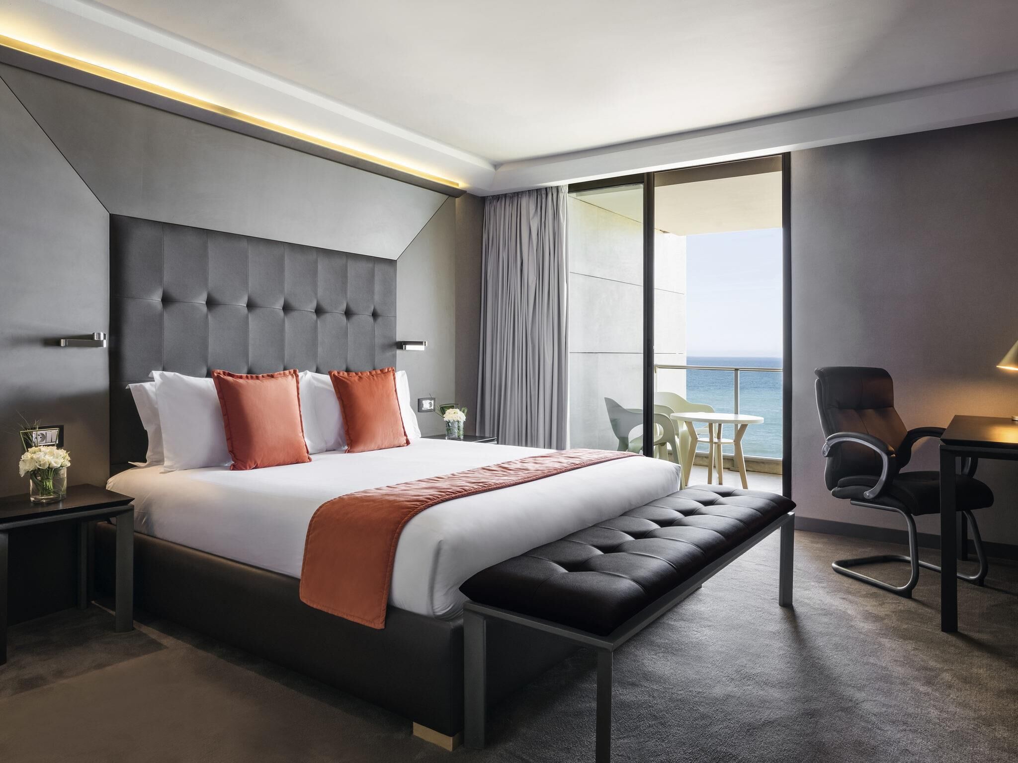 Suite, 1 King Bed, Sea View (Ambassador) | Minibar, in-room safe, desk, laptop workspace