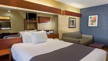 In-room safe, desk, blackout curtains, iron/ironing board