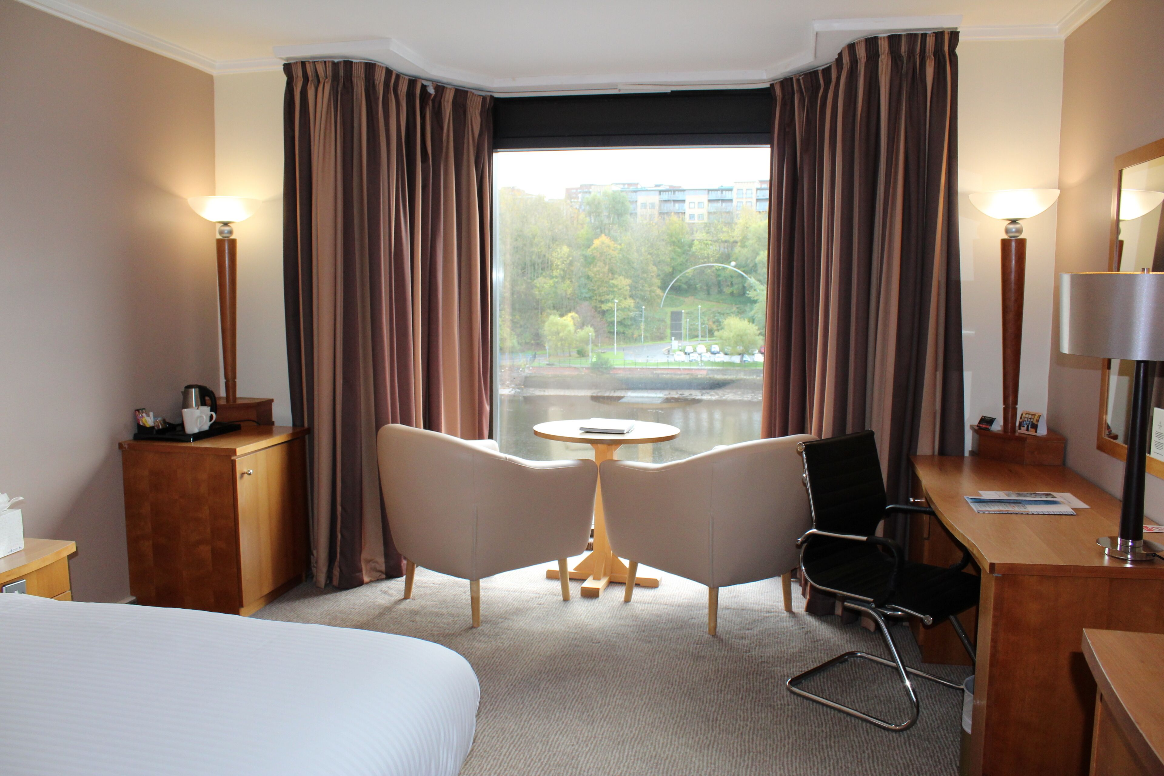 in-room safe, desk, laptop workspace, iron/ironing board