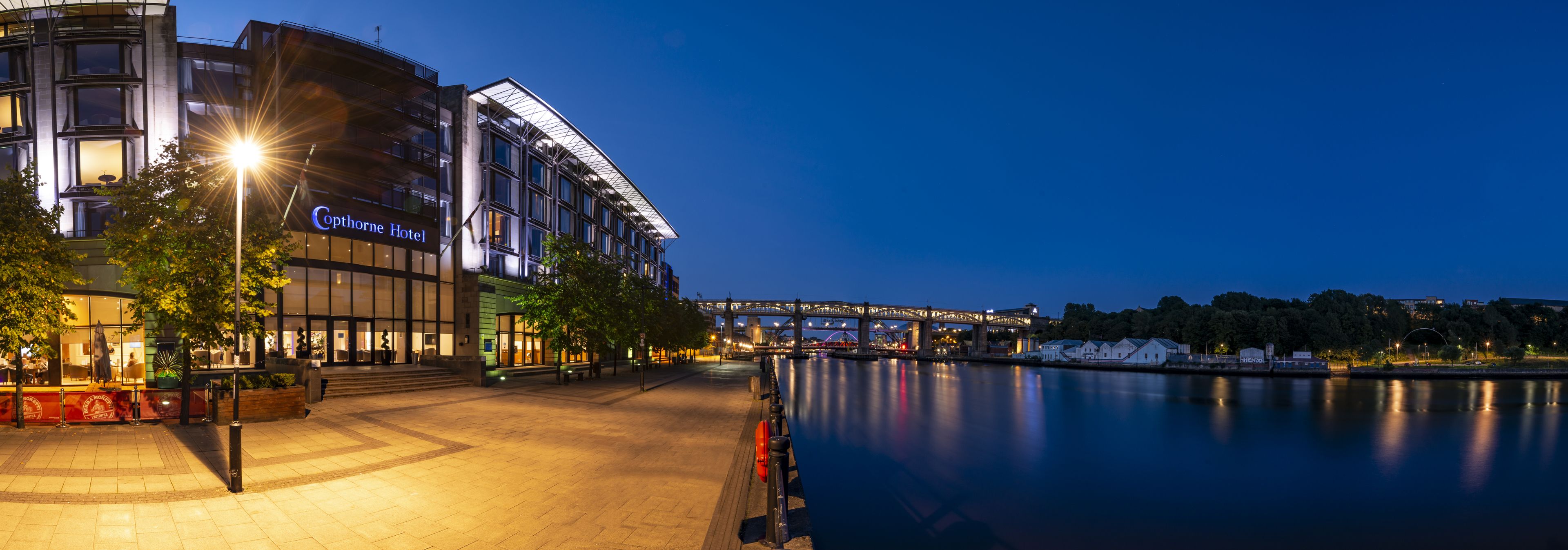 front of property – evening/night