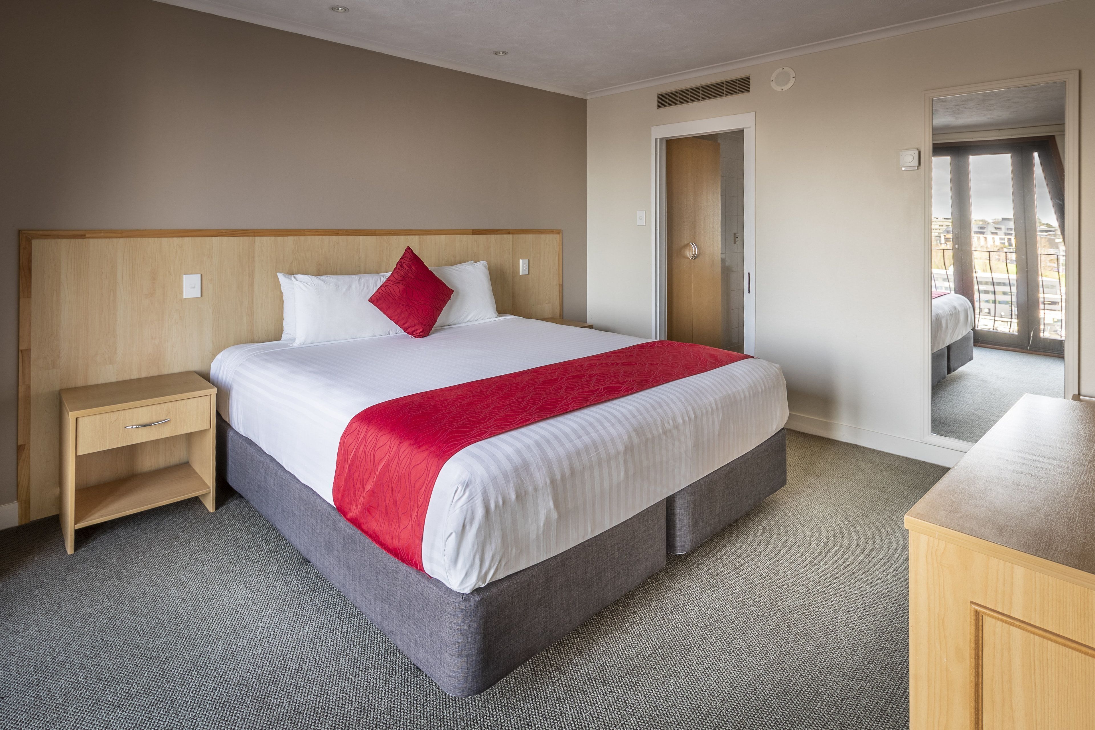 In-room safe, desk, blackout curtains, soundproofing