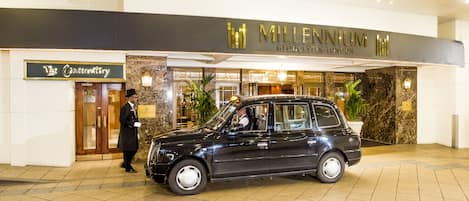 Entrada de la propiedad