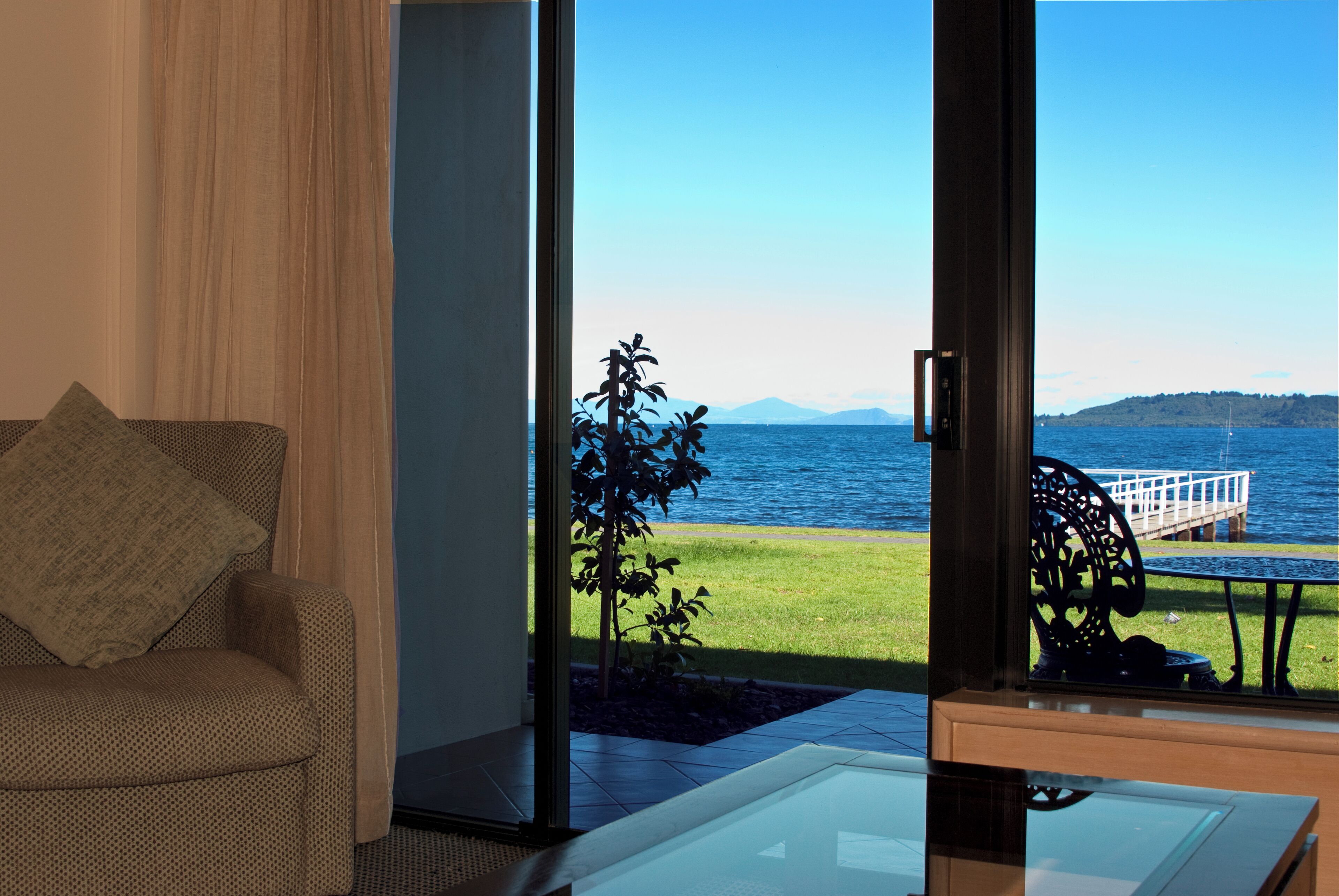 Superior King Room with Lake View | View from room