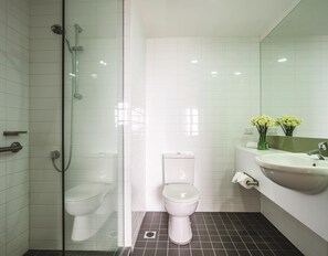 Kostenlose Toilettenartikel, Haartrockner, Handtücher