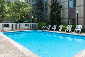 Seasonal outdoor pool