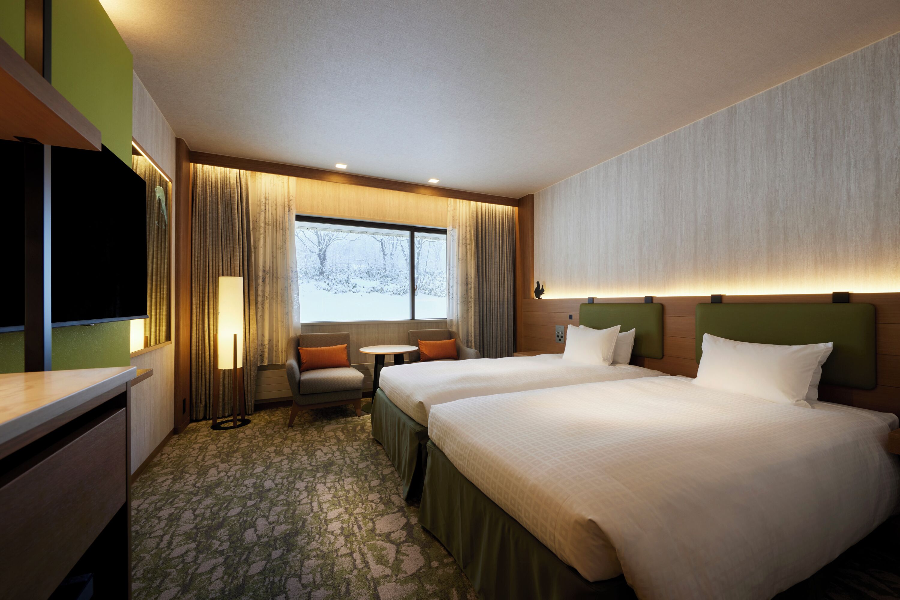 Standaard Twin kamer, niet-roken | Luxe beddengoed, verduisterende gordijnen, een strijkplank/strijkijzer