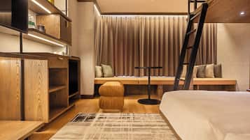 Premier Quad Room | 1 bedroom, premium bedding, minibar, in-room safe