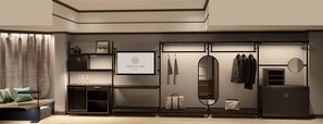 Rom – premium | Sengetøy av topp kvalitet, minibar og safe på rommet
