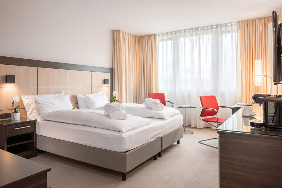 Deluxe Double Room | In-room safe, desk, blackout curtains, soundproofing