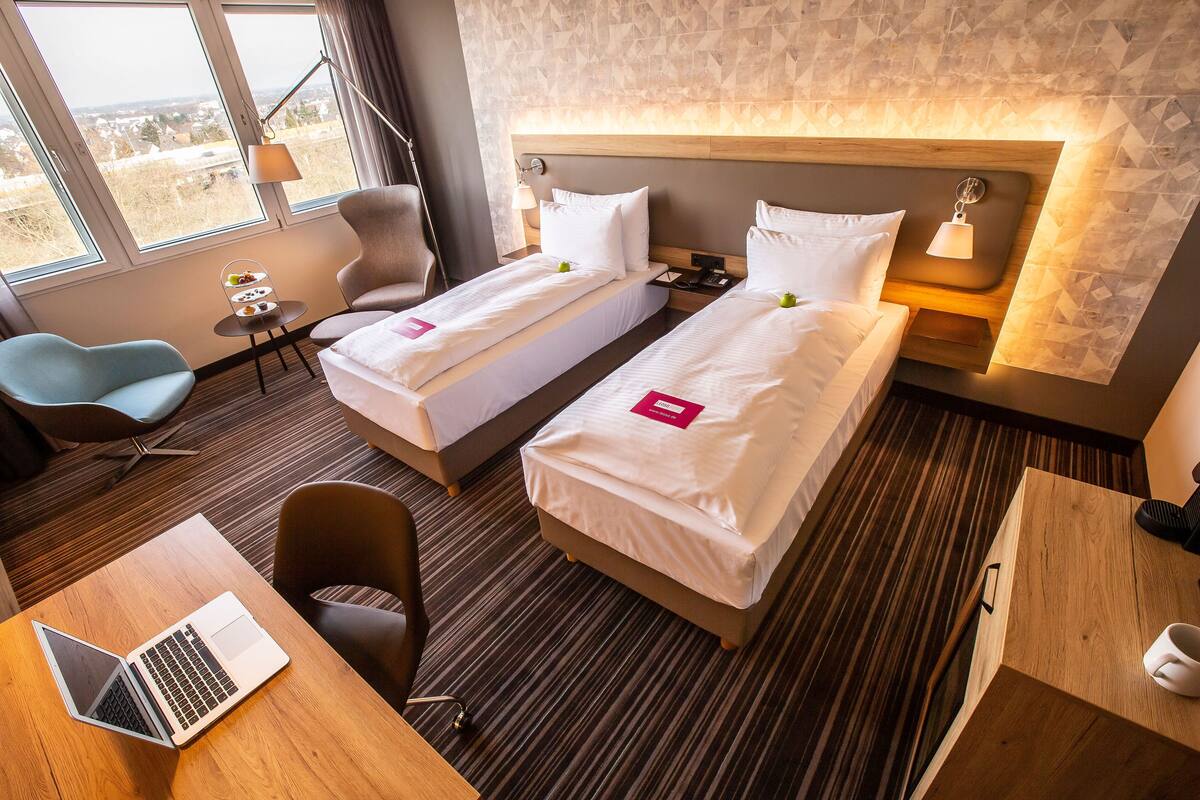 Superior Twin Room | In-room safe, desk, blackout curtains, soundproofing