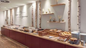 Morgenmadsbuffet hver dag mod et gebyr