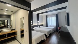 Premium Triple Room | Tempur-Pedic beds, minibar, in-room safe, individually furnished
