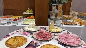 Daily buffet breakfast (EUR 12 per person)