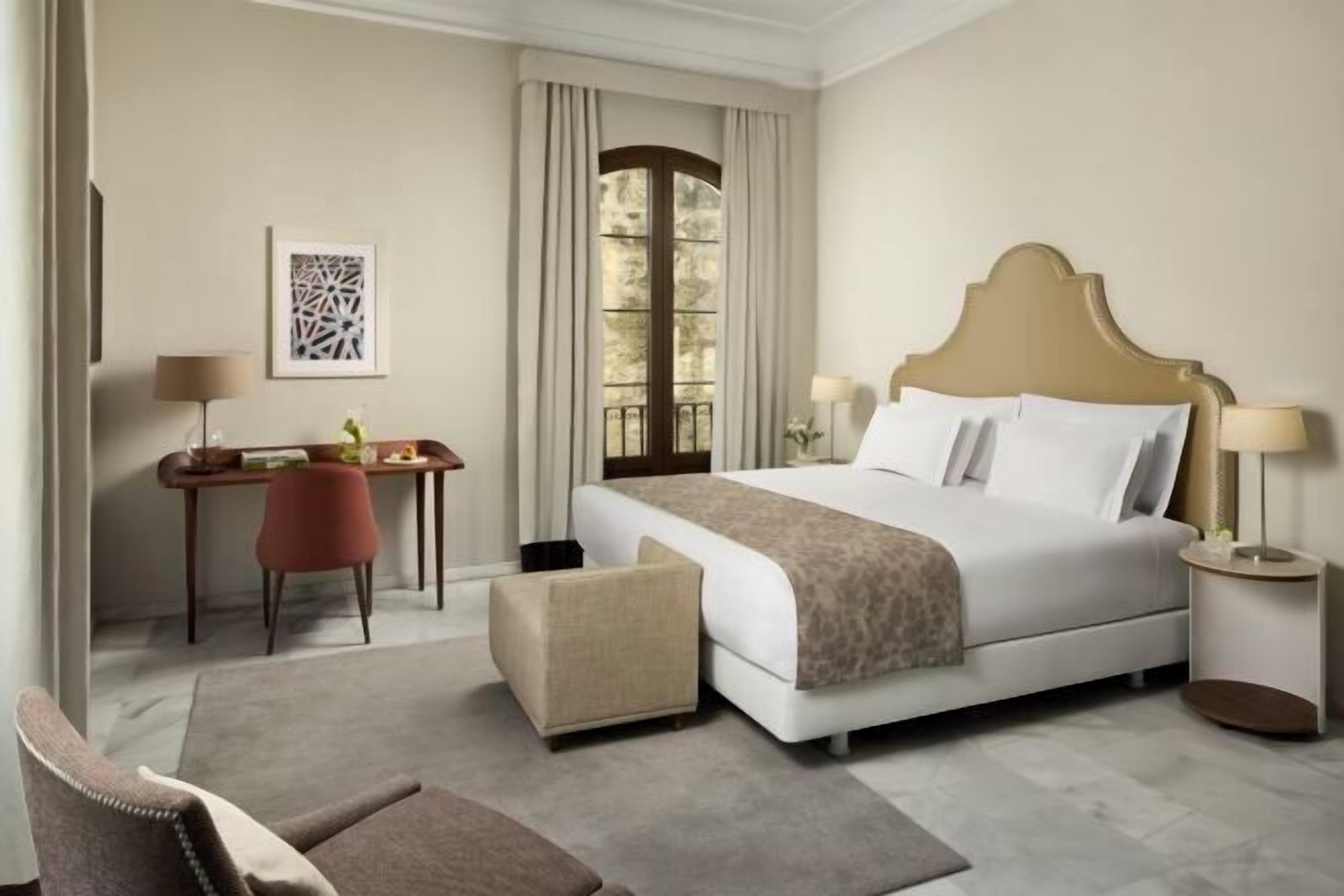 Minibar, in-room safe, desk, blackout curtains