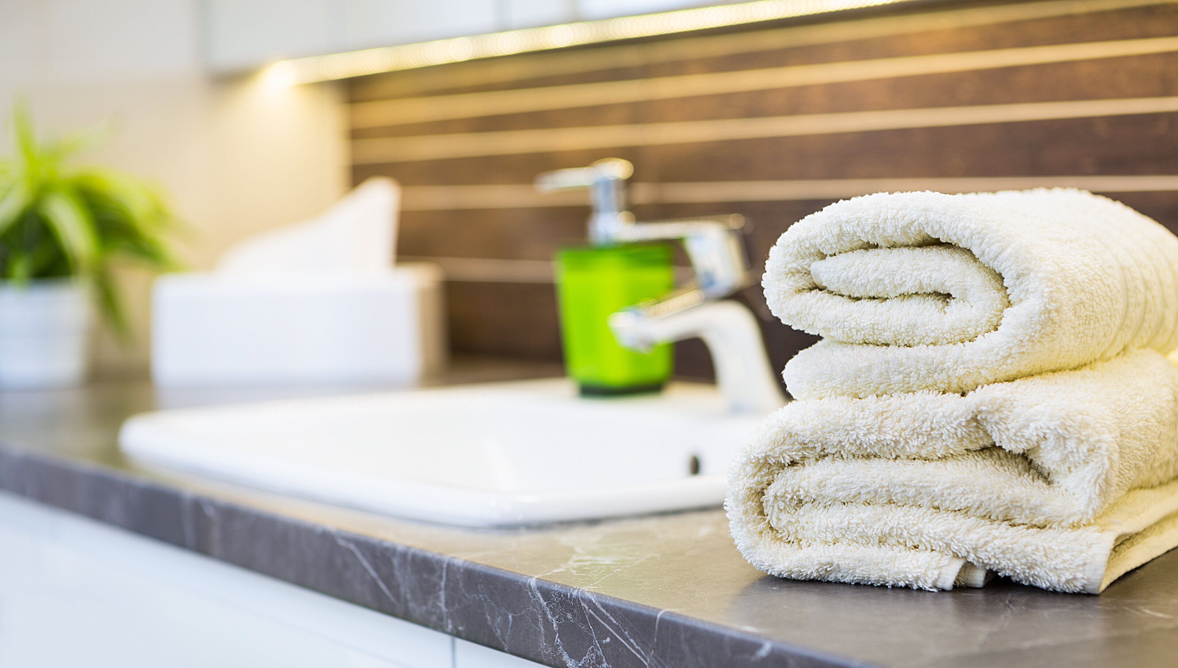 free toiletries, hair dryer, bidet, towels