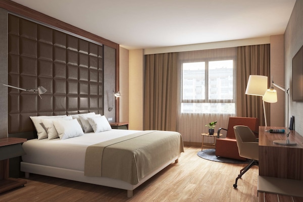 Minibar, in-room safe, desk, blackout curtains