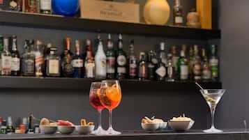 Det finns lunch och middag