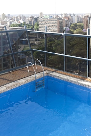 Seasonal outdoor pool