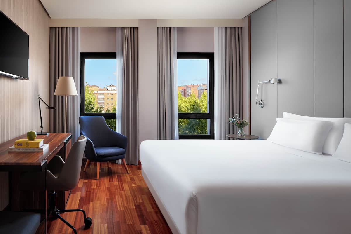 Minibar, in-room safe, desk, blackout curtains