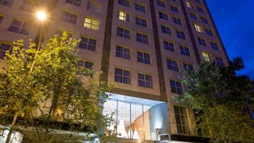 Voorkant van accommodatie