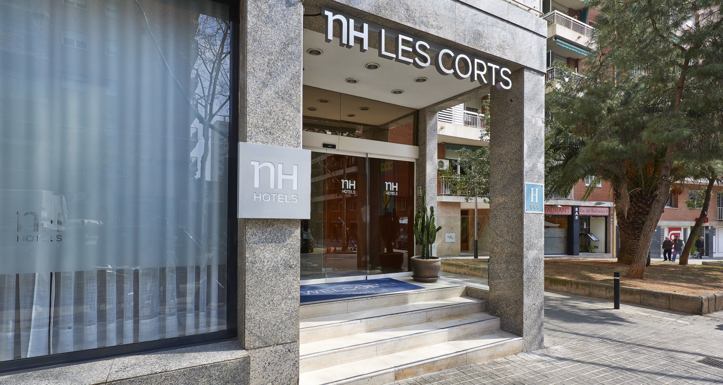 Façade de l’hébergement