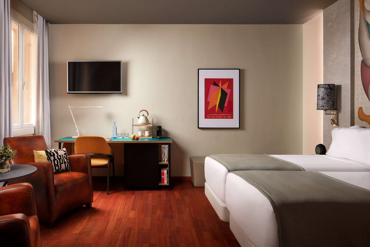 Minibar, in-room safe, desk, blackout curtains