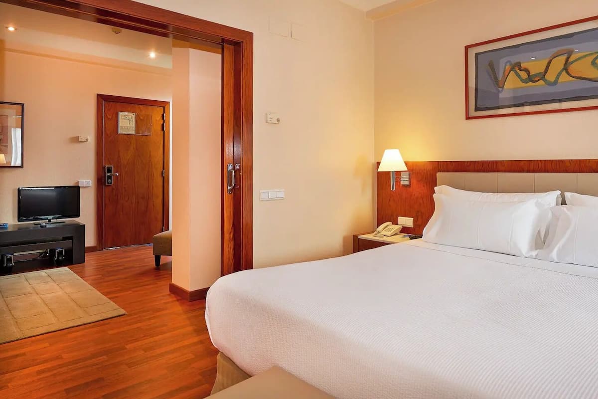 주니어 스위트, 시내 전망 | 1 개의 침실, 저자극성 침구, 미니바, 객실 내 금고