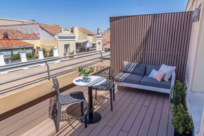 Quarto standard, terraço | Vista para a cidade