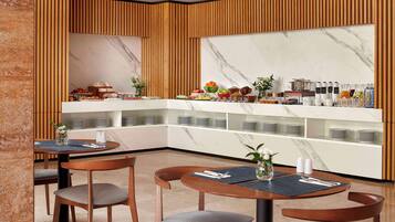 Daily buffet breakfast for a fee