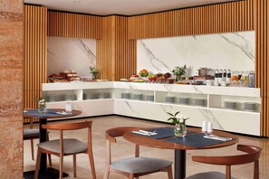 Daily buffet breakfast (EUR 14.90 per person)