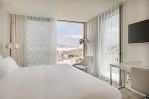 Minibar, in-room safe, desk, blackout curtains