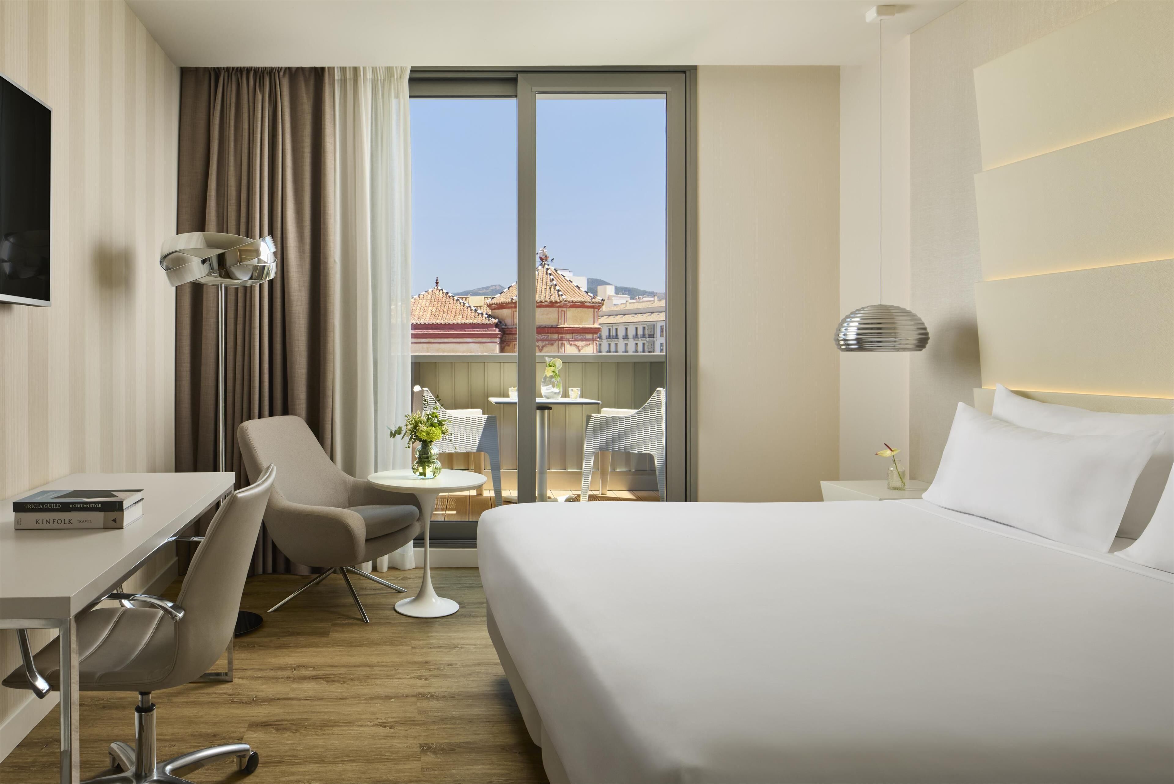 Minibar, in-room safe, desk, blackout curtains