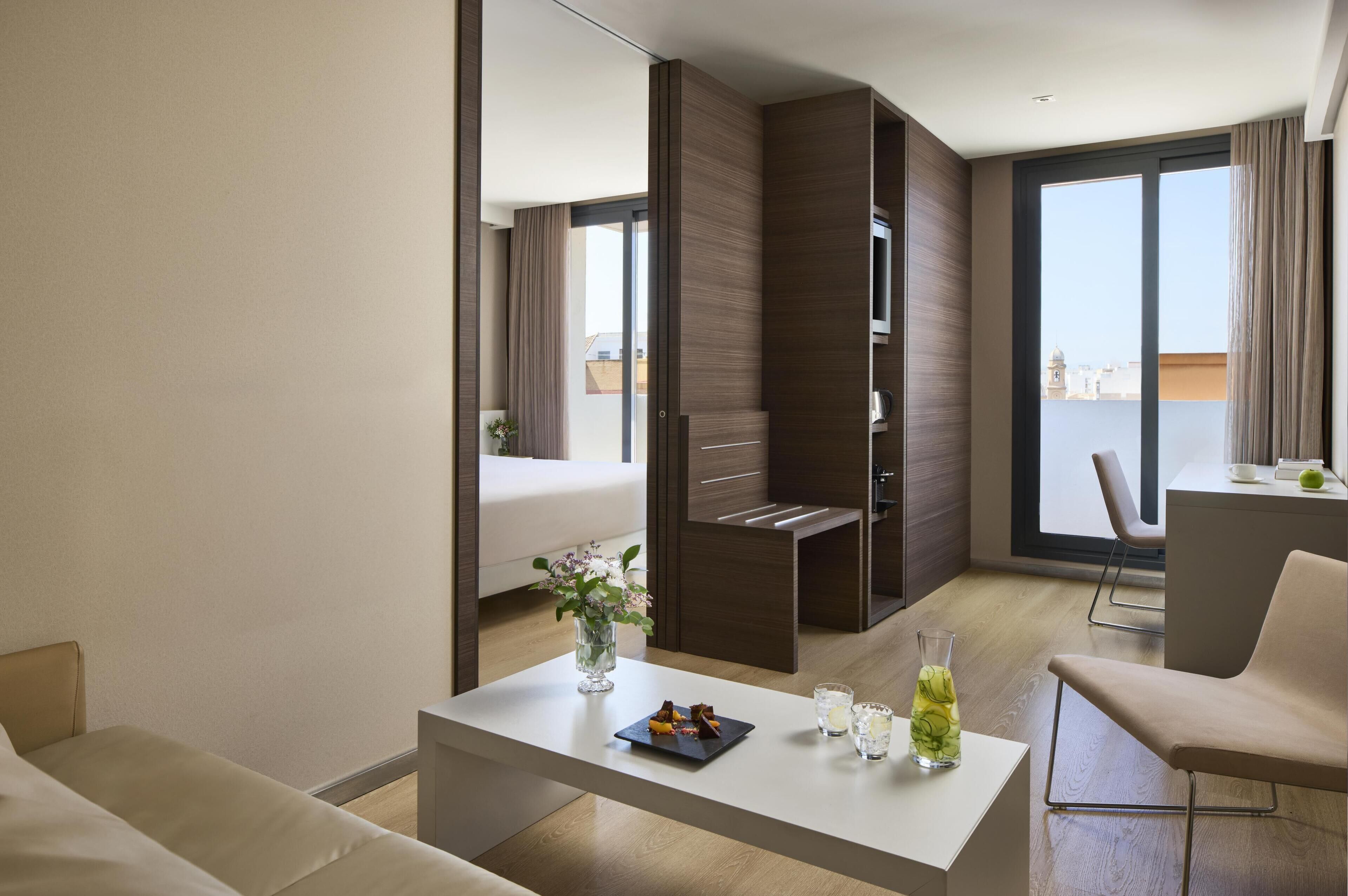 Minibar, in-room safe, desk, blackout curtains