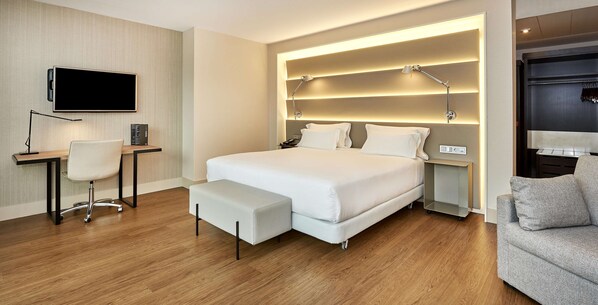 1 soverom, sengetøy av topp kvalitet, minibar og safe på rommet