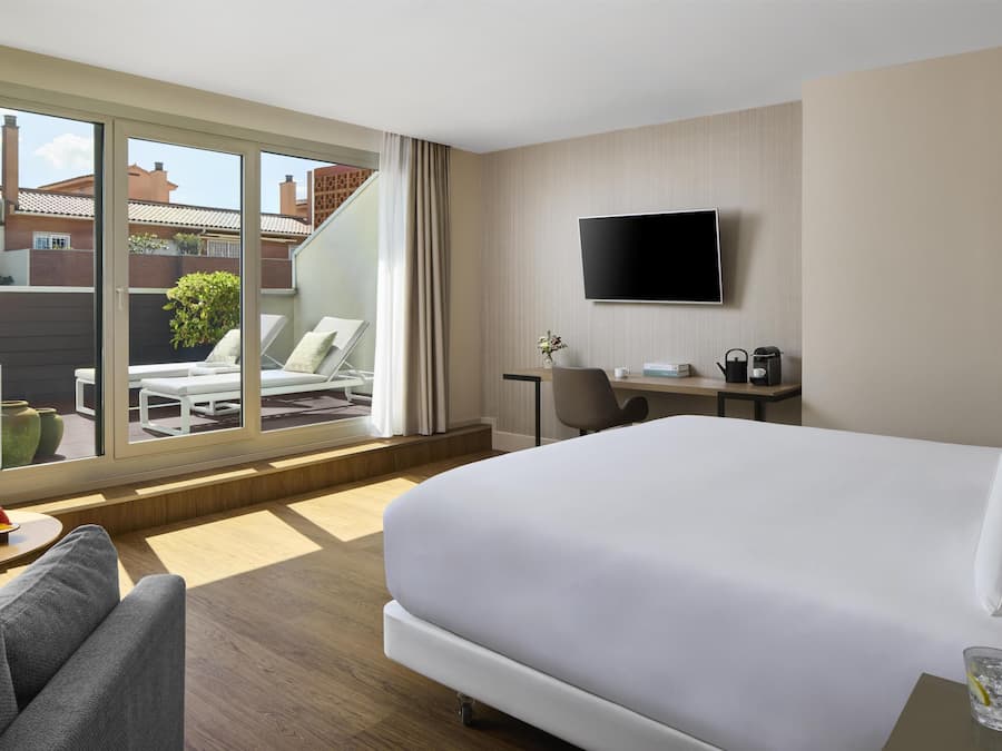 1 chambre, literie de qualité supérieure, minibar