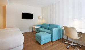 1 habitación, ropa de cama de alta calidad y minibar 