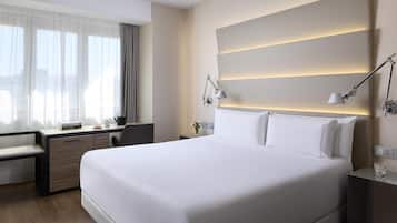 1 Schlafzimmer, hochwertige Bettwaren, Minibar, Zimmersafe