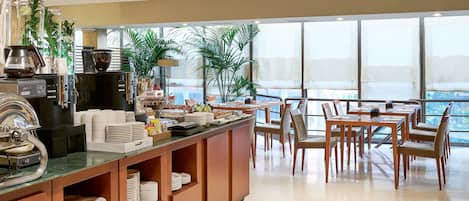 Daily buffet breakfast (EUR 14 per person)