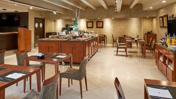 Daily buffet breakfast (EUR 14 per person)