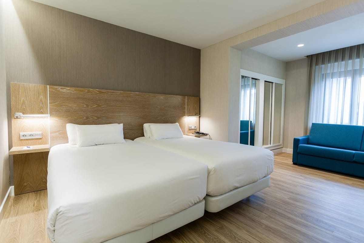 Minibar, in-room safe, desk, blackout curtains
