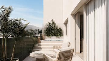 Suite junior, terraza | Terraza o patio