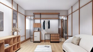 Down comforters, minibar, in-room safe, desk