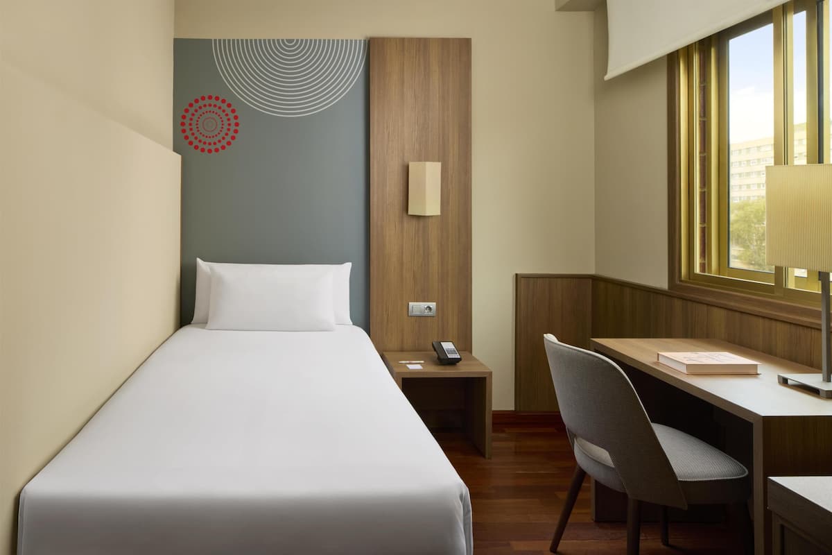 Standard Single Room | Down comforters, in-room safe, desk, blackout drapes