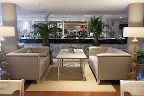 Sala de estar en el lobby