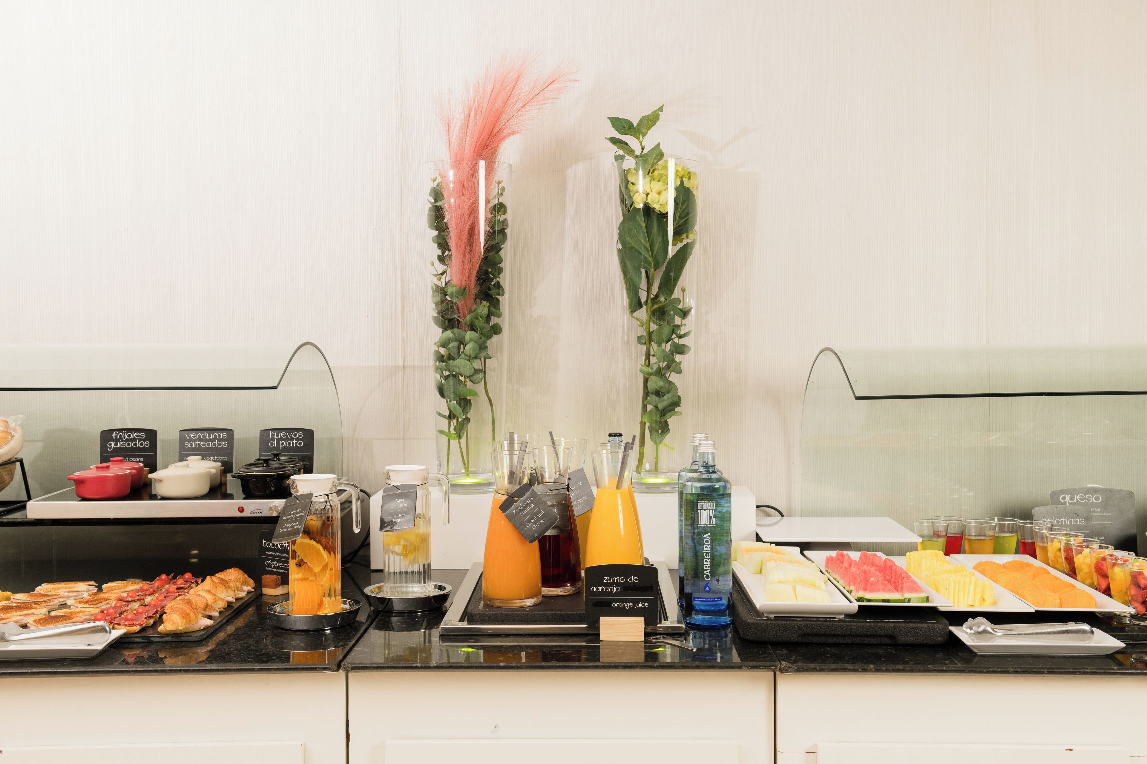 daily buffet breakfast for a fee