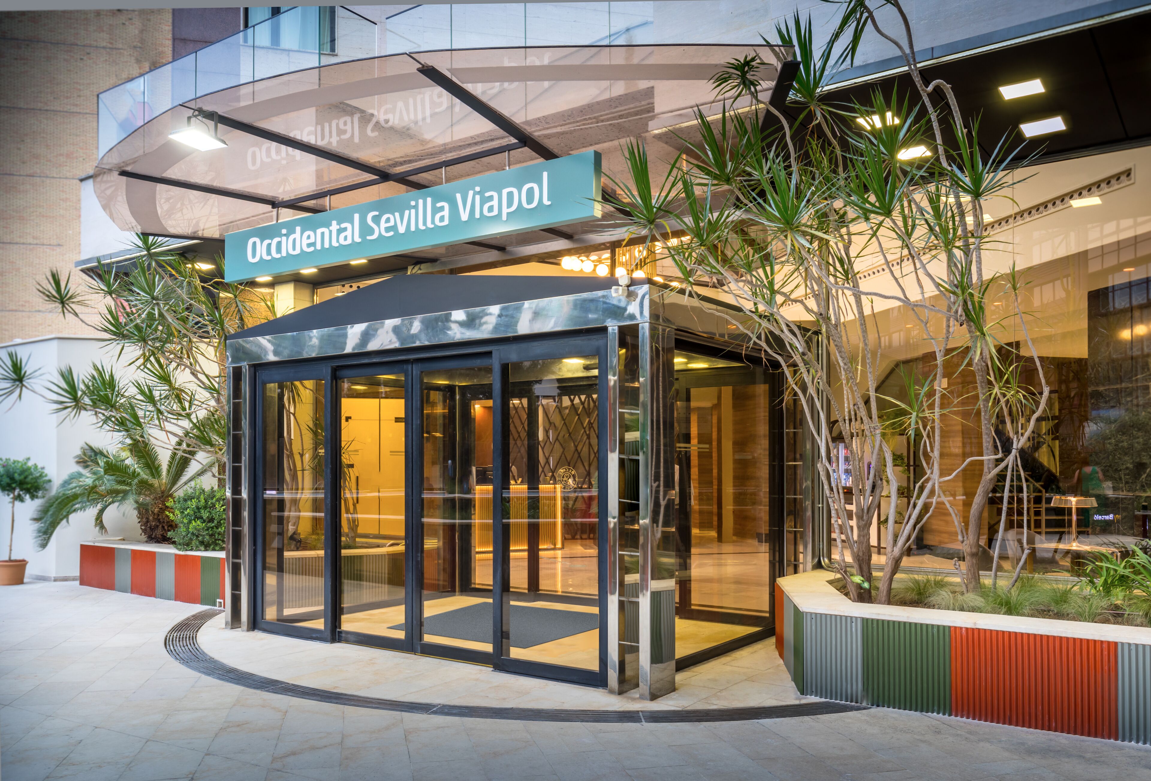 Fachada de la propiedad