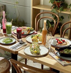 Daily local cuisine breakfast (DKK 185 per person)