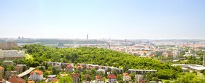 Blick von der Unterkunft