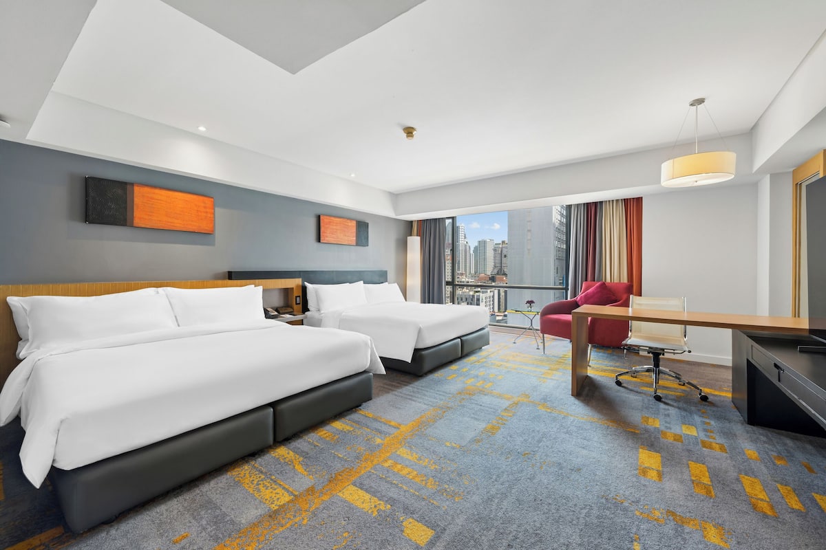 Tribeca Deluxe Two Queen Bed | City view